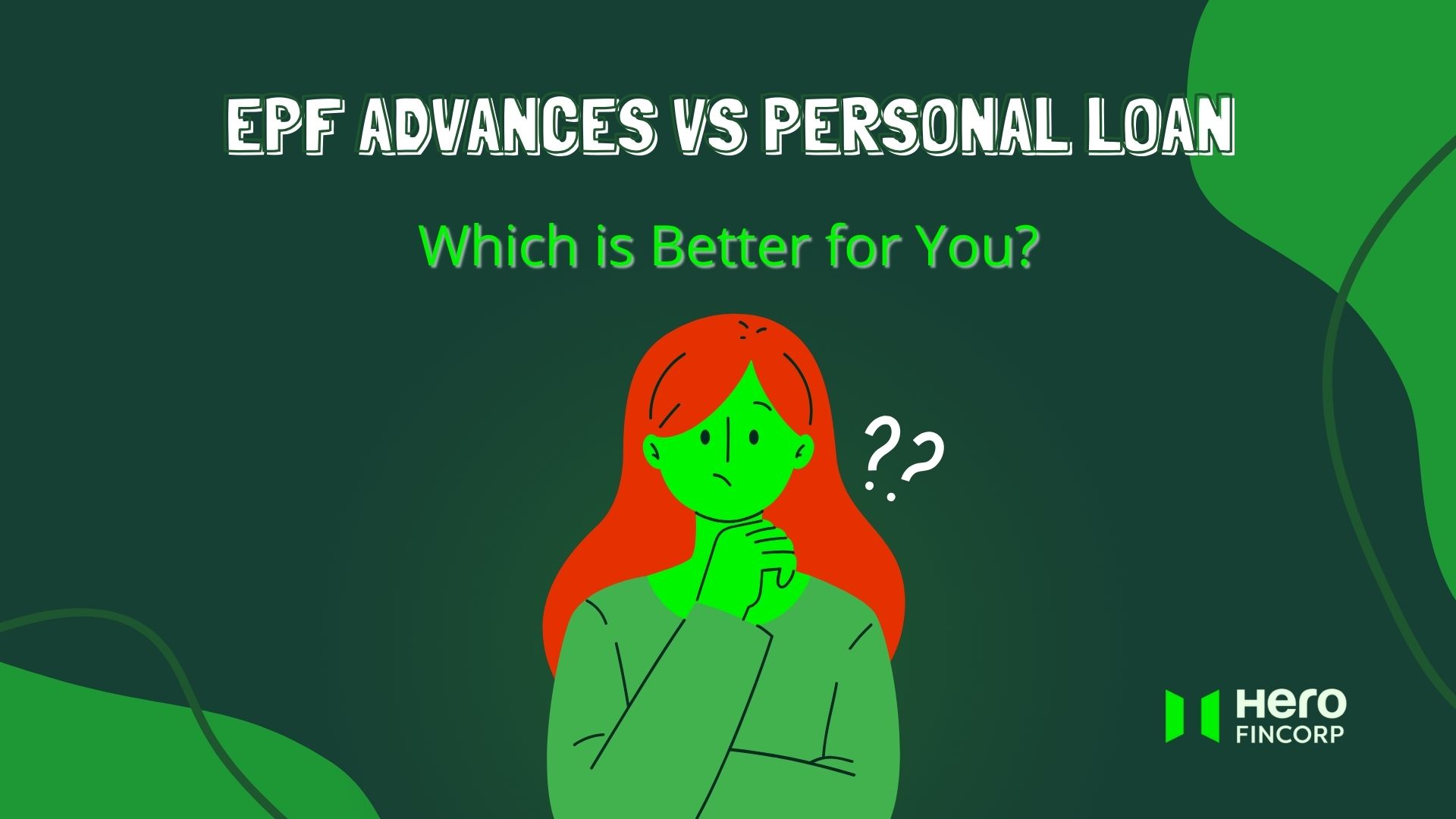epf advances vs personal loan